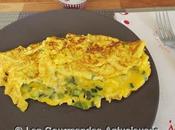 Omelette courgettes Fourme d'Ambert