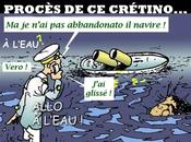 DESSIN PRESSE: Commandant retour barre