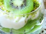 Verrines Kiwi Mascarpone