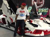 PHOTO Chris Brown Voici nouvelle voiture très voyante