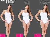 miroir vous renvoie silhouette plus fine