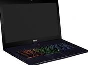 GS70 portable gamer d’épaisseur