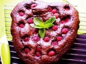 Fondant chocolat framboise (facile rapide)