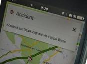 rapports d’incidents temps réel Google Maps pour Android