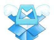 Dropbox stockage offert liant compte Mailbox