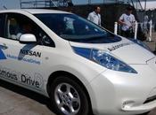 Nissan Leaf nouveaux tests sans pilote