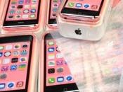 iPhone roses dans leurs boîtes d’origine
