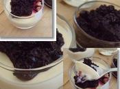 Panna cotta crémuse compotée mûres