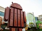 Android aura arrière-goût chocolat KitKat