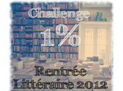 Challenge Rentrée Littéraire 2012, c'est fini