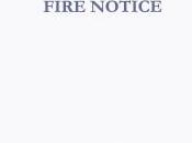 Fire notice, Frédérick Houdaer