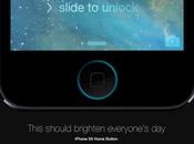 L'iPhone avec bouton Home lumineux...