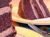 Gâteau chocolat noir délicieux