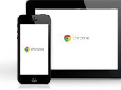 Chrome iPhone, affiche économies réalisées termes coût données...