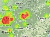 Etats-Unis témoins observent météore Alabama
