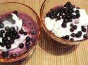 Verrines myrtilles-mascarpone