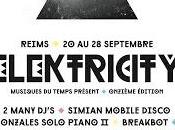 septembre, rendez-vous Reims pour jours fête avec Festival musical Elektricity