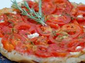 Tatin tomates thym fromage brebis