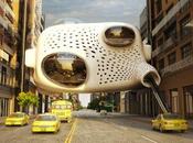 L'hôtel demain imaginé toile