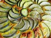 Tarte courgette curcuma