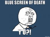 IOS7 aussi l’écran bleu mort