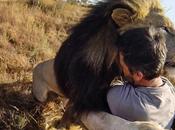 GoPro capture étreinte entre Kevin Richardson lions