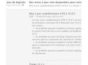 Apple mise jour d’OS 10.8.5 iTunes 11.1.1