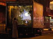 Banksy transforme vieux camion jardin enchanté