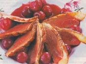 Suprêmes canard gras bigarreaux pomme terre Noirmoutiers