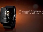 Sony SmartWatch2 première montre connectée Androïd dotée technologie