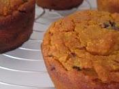 Muffins potimarron-chocolat farine châtaigne
