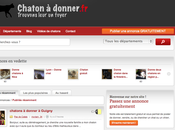 ChatonADonner site pour donner récupérer Chaton