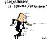 François Hollande reculade Moonwalk