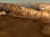 Survolez paysages Mars (video)