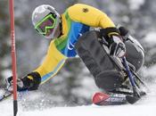 sportifs brillé Jeux Paralympiques d’hiver