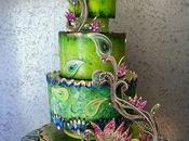 Peacock Cake