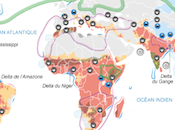 Carte risques climatiques dans monde