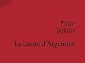 lettre d'Argentine d'Ellen Willer