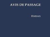 Avis passage, roman Amadou