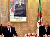 Algérie-France signature neuf accords coopération bilatérale