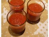 Verrines tomates glacées basilic… tapenade