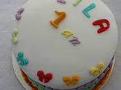 Rainbow cake gâteau ciel