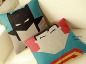 weekend family super-hero pillows kids room