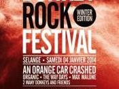 Donkey Rock Festival, Winter Edition Sélange Salle tennis table- janvier 2014