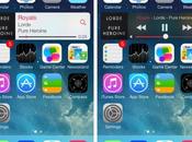 Jailbreak MiniPlayer inspiré Music Widget iPhone jailbreaké...