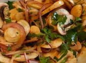 Salade champignons Paris