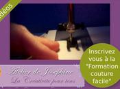 Inscrivez-vous formation vidéo “Couture Facile” Joséphine session janvier 2014