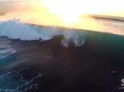 Surf drone shooting Pipeline Winter 2013 Eric Sterman