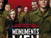 Cinéma Monuments men, l’affiche française