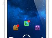 JellyLock7 iPhone, lanceur d'applications style Android